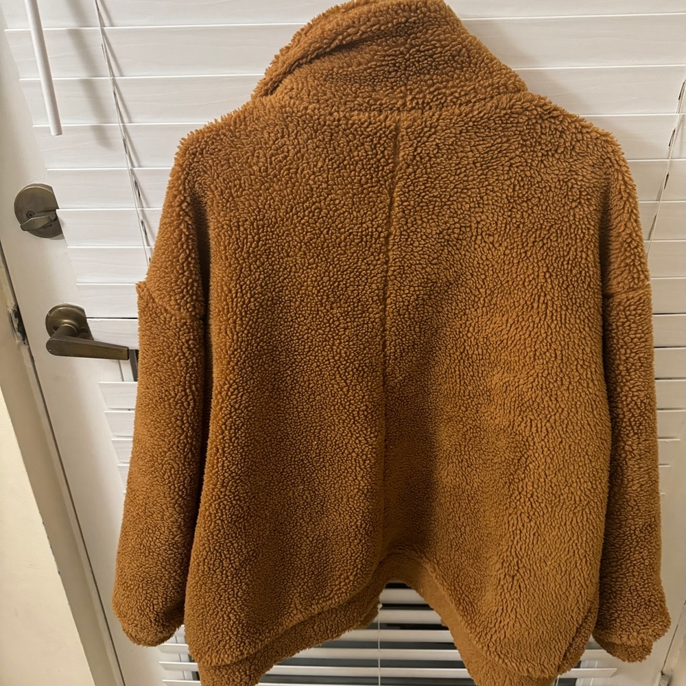 Beige Teddy Jacket - image 5